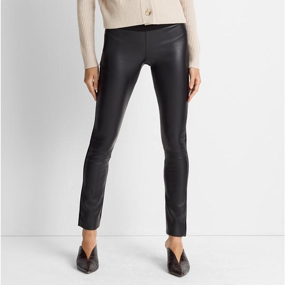 Club Monaco Tasha Faux Leather Legging - Picture 2 of 5